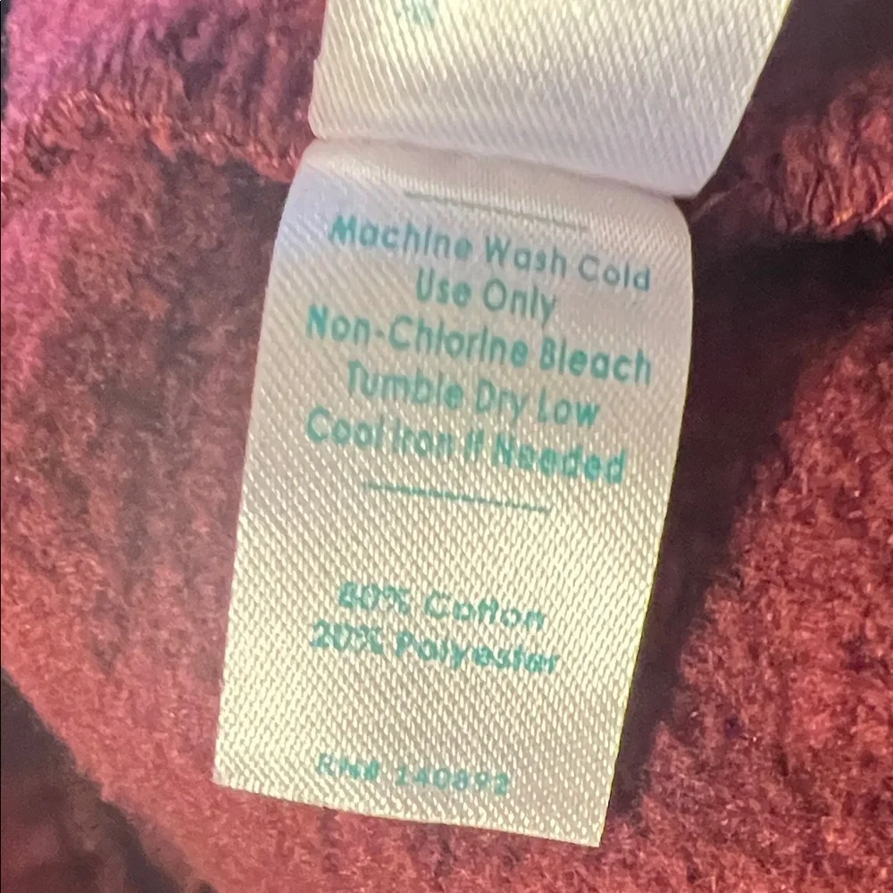 🐝 Marine Layer Burgundy Sweatshirt and sweat pants M EUC - Picture 13 of 13